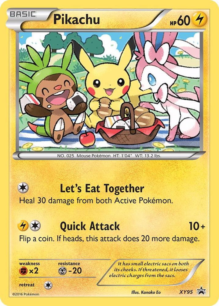 Pokemon: Pikachu XY95 - XY Promos - VGMX