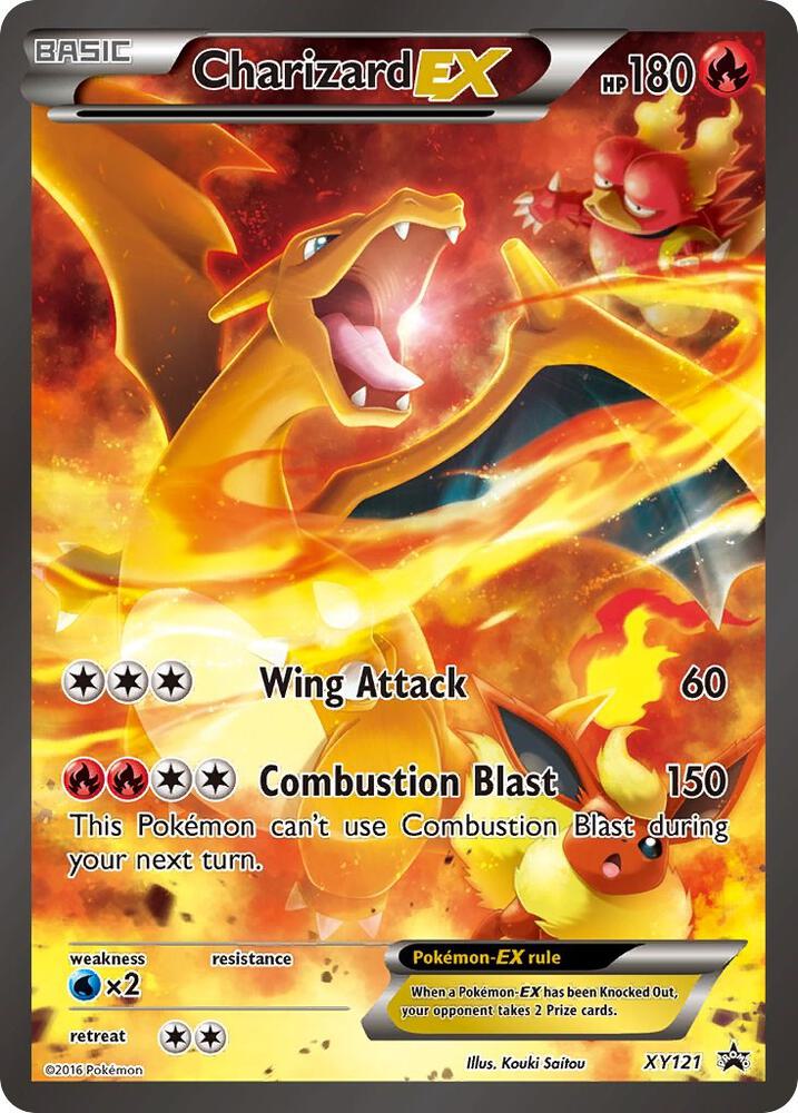 Charizard EX - XY121 - XY Promos