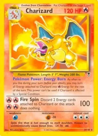 Charizard - 3/110 (WotC Legendary Collection) - Deck Exclusives (PR)