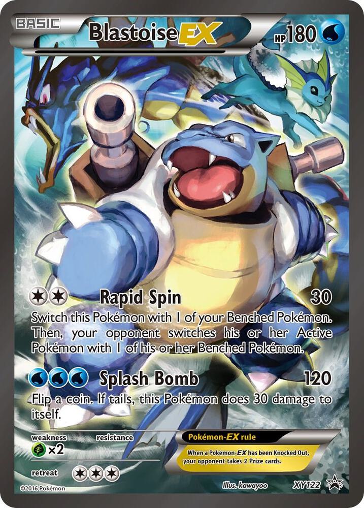 Blastoise EX - XY122 - XY Promos