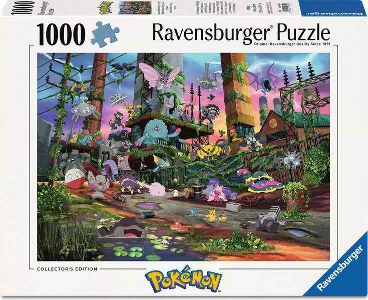 Pokémon: Jolteon and Reclaimed Power Plant - 1000pc Puzzle - VGMX