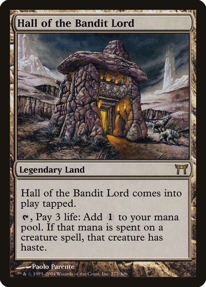 Magic: The Gathering: Hall of the Bandit Lord - Champions of Kamigawa - VGMX