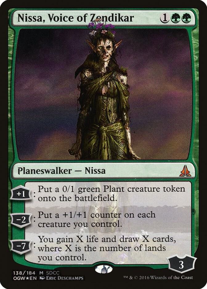 Magic: The Gathering: Nissa, Voice of Zendikar (SDCC 2016 Exclusive) - Media Promos - VGMX