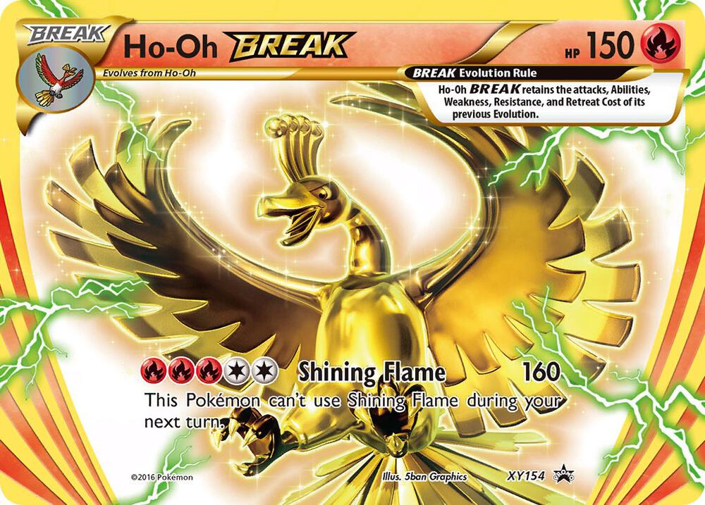Pokémon: Ho-Oh BREAK - XY154 - XY Promos - VGMX