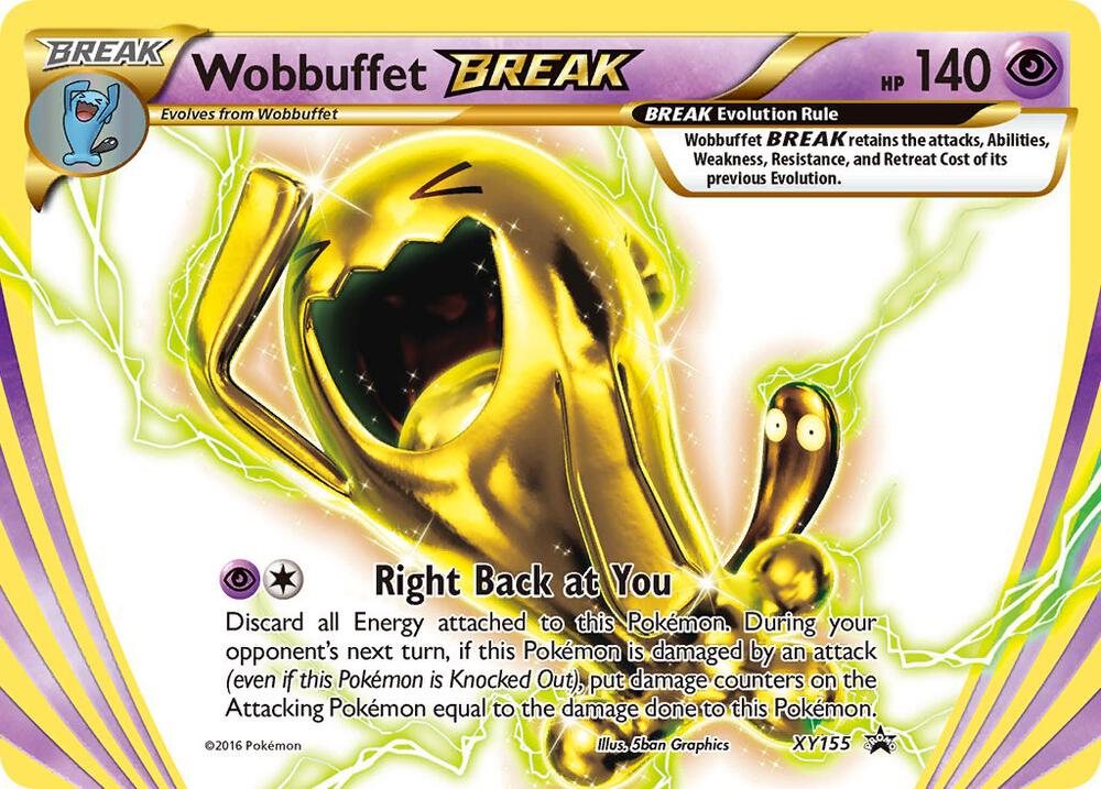Pokémon: Wobbuffet BREAK - XY155 - XY Promos - VGMX