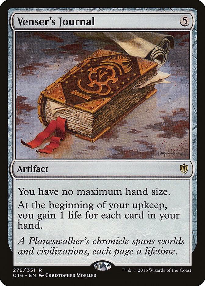 Magic: The Gathering: Venser's Journal - Commander 2016 - VGMX