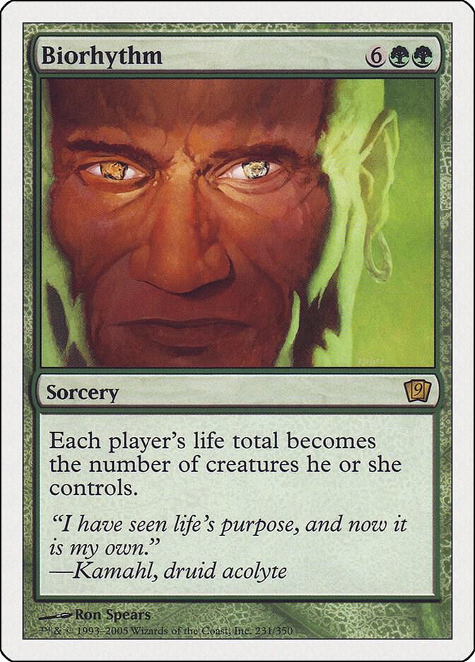 Magic: The Gathering: Biorhythm - 9th Edition - VGMX