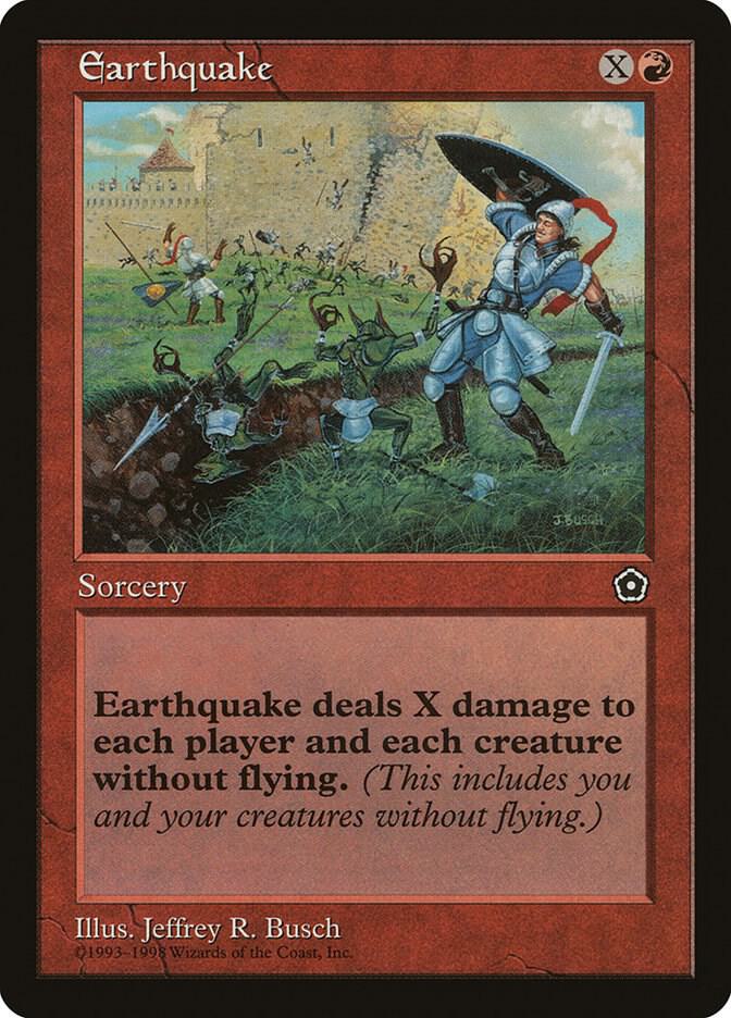 Magic: The Gathering: Earthquake - Portal Second Age - VGMX