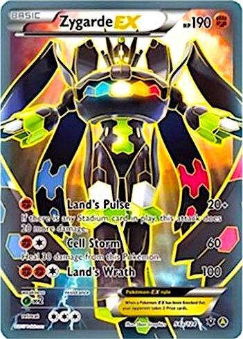 Pokémon: Zygarde EX - 54a/124 - Alternate Art Promos - VGMX