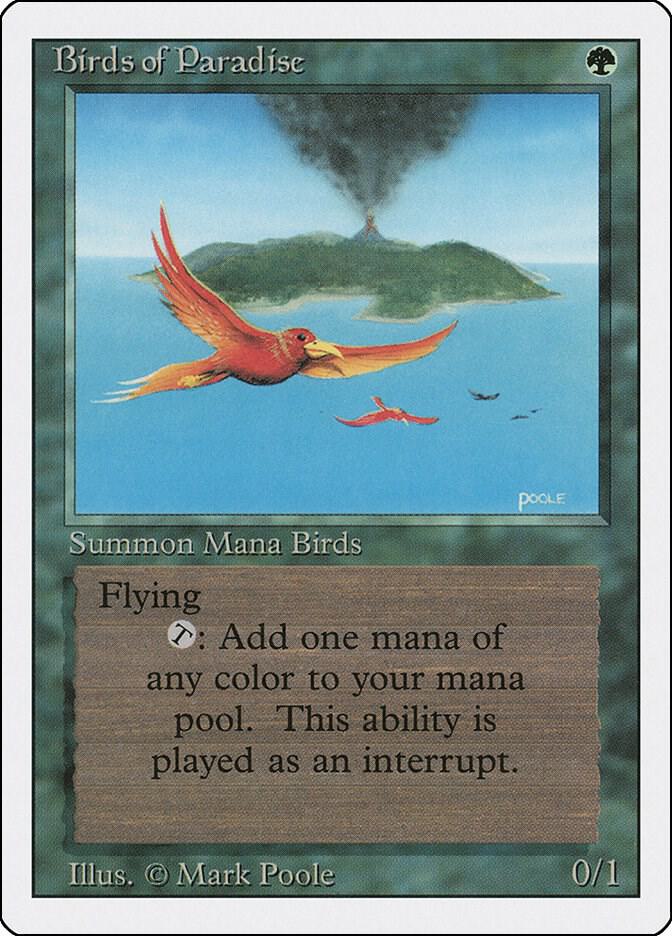 Magic: The Gathering: Birds of Paradise - Revised Edition - VGMX