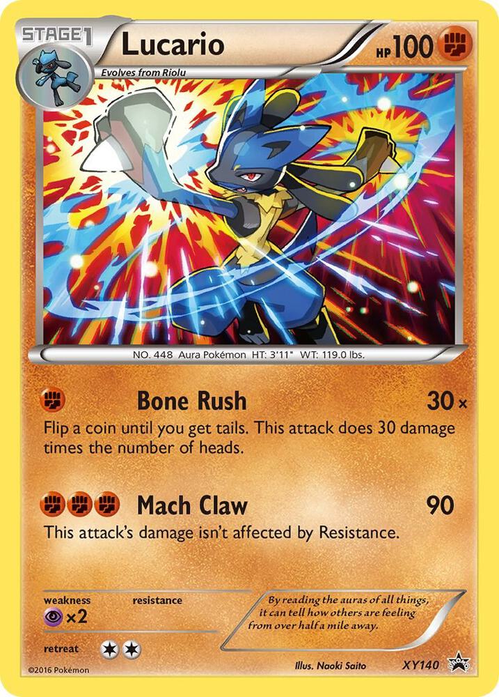 Pokémon: Lucario - XY140 - XY Promos