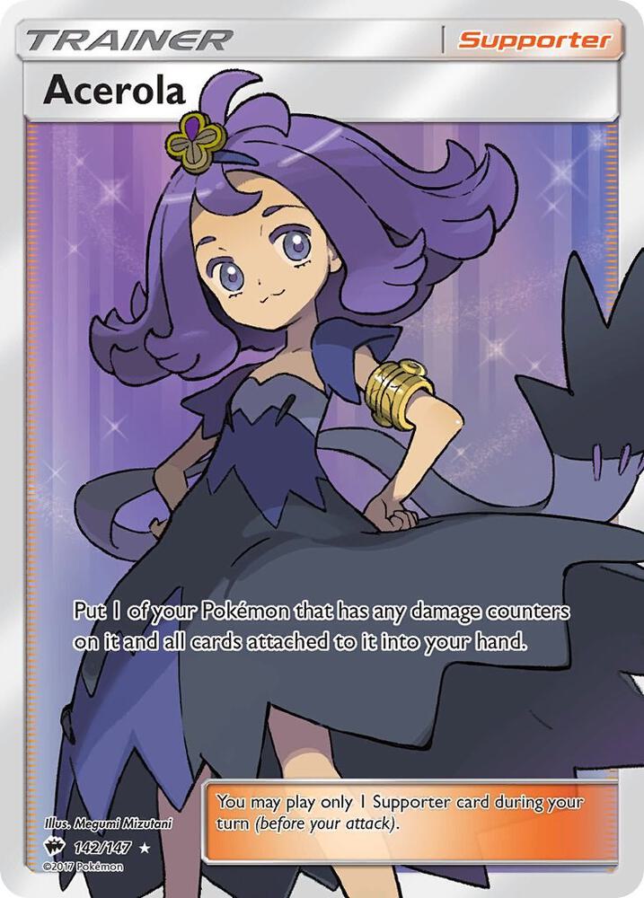 Pokémon: Acerola - 142/147 - Burning Shadows