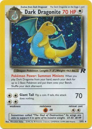 Unlimited Dark Dragonite (5) - Team Rocket (TR)