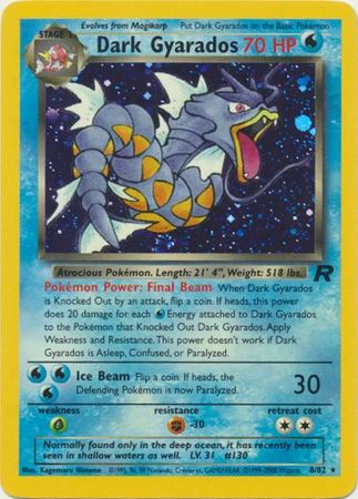 Dark Gyarados (8)  - Team Rocket Unlimited