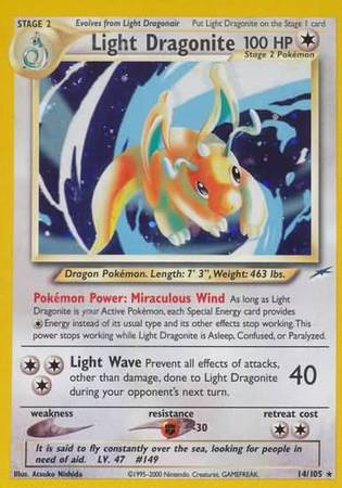 Light Dragonite - Neo Destiny