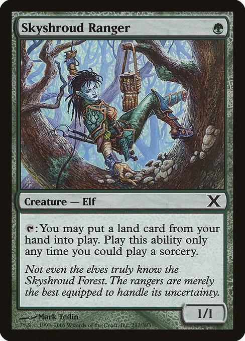 Magic: The Gathering: Skyshroud Ranger - 10th Edition - VGMX