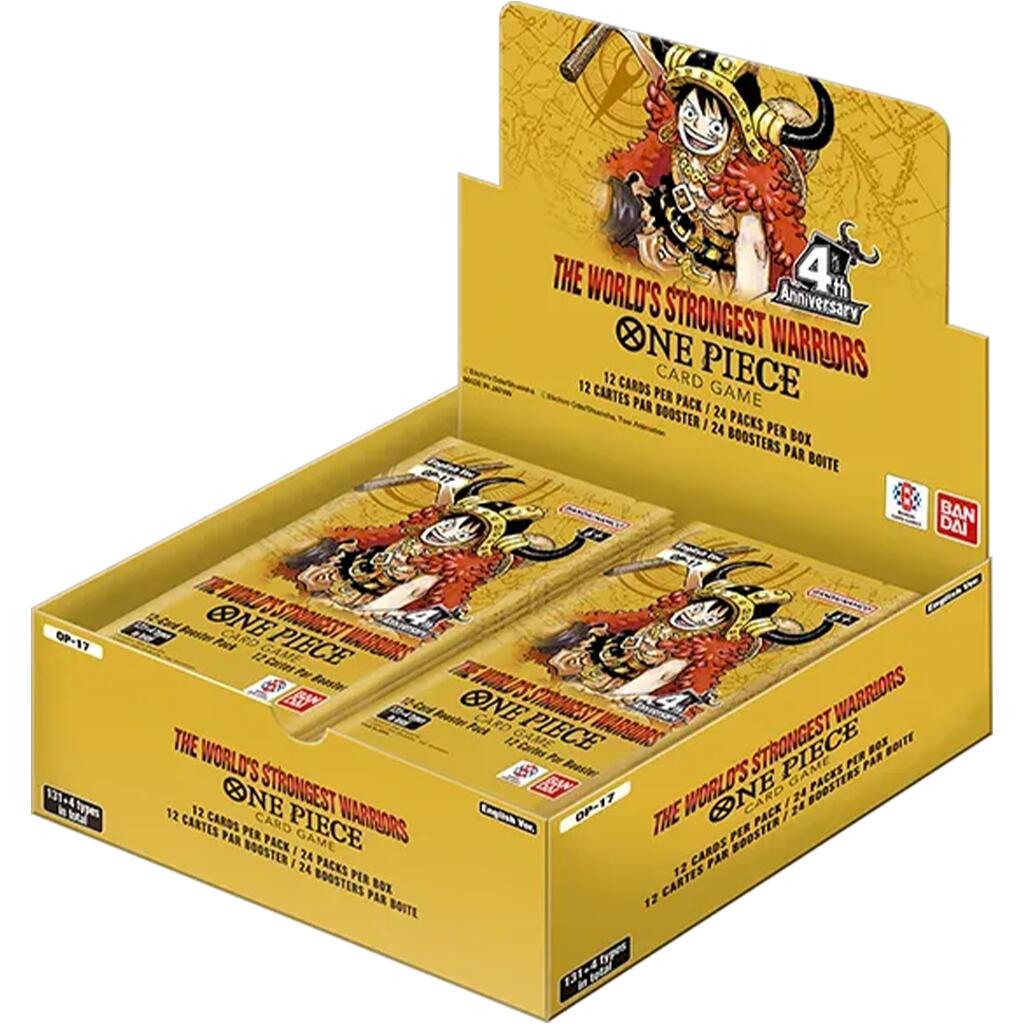 One Piece TCG| The World's Strongest Warriors Booster Box (OP-17) (Limit 1 Per Customer) - VGMX