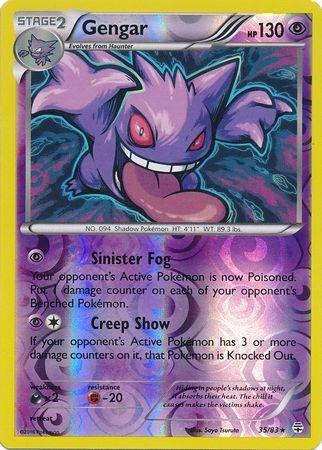 Pokemon: Gengar 35/83 (Reverse Holo) - Generations - VGMX