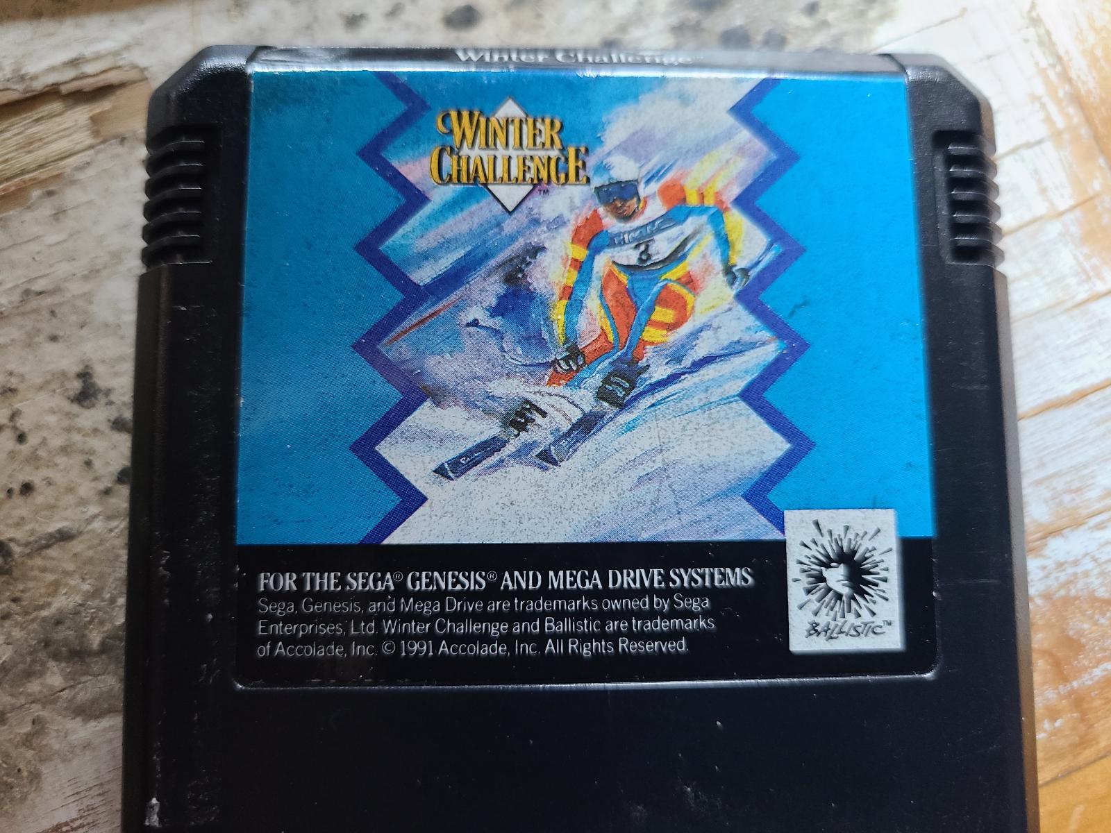 Winter Challenge - Sega Genesis