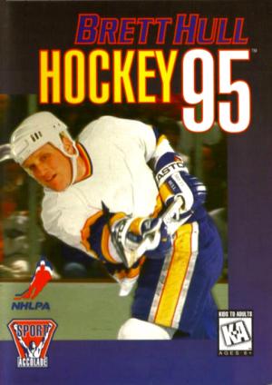 Brett Hull Hockey 95 - Sega Genesis