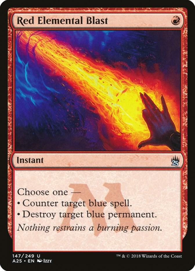 Magic: The Gathering: Red Elemental Blast - Masters 25 - VGMX
