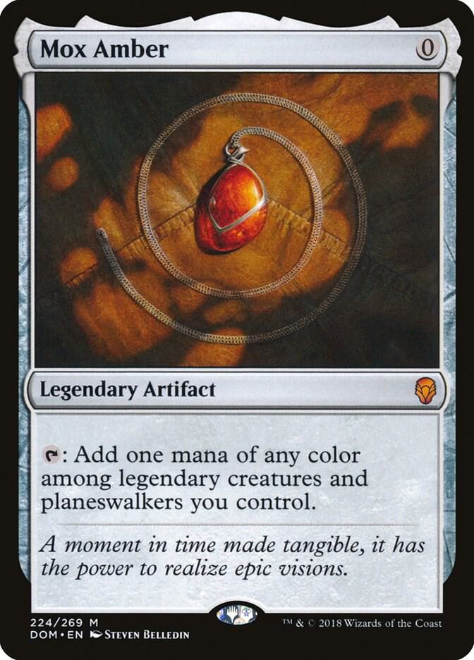 Magic: The Gathering: Mox Amber - Dominaria - VGMX