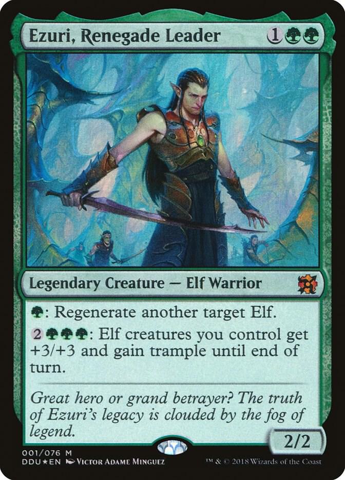 Magic: The Gathering: Ezuri, Renegade Leader - Duel Decks: Elves vs. Inventors - VGMX