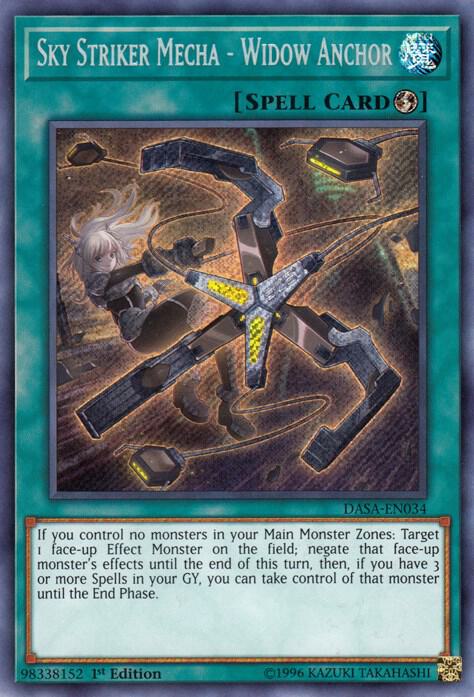 Yu-Gi-Oh!: Sky Striker Mecha - Widow Anchor - Dark Saviors - VGMX