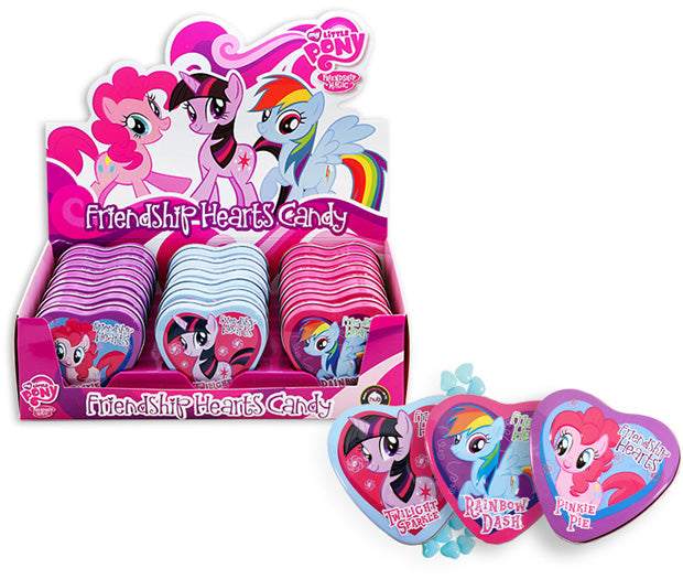 My Little Pony Friendship Hearts Candy Tin - VGMX