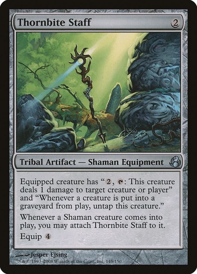 Magic: The Gathering: Thornbite Staff - Morningtide - VGMX