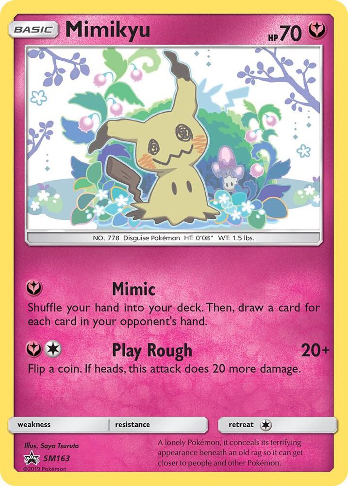 Pokemon: Mimikyu - SM163 - SM Promos - VGMX