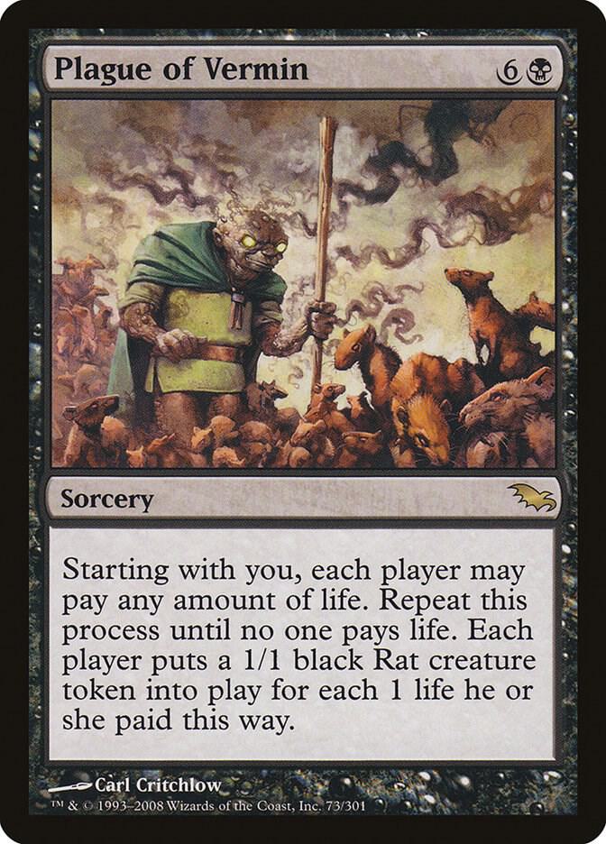 Magic: The Gathering: Plague of Vermin - Shadowmoor - VGMX
