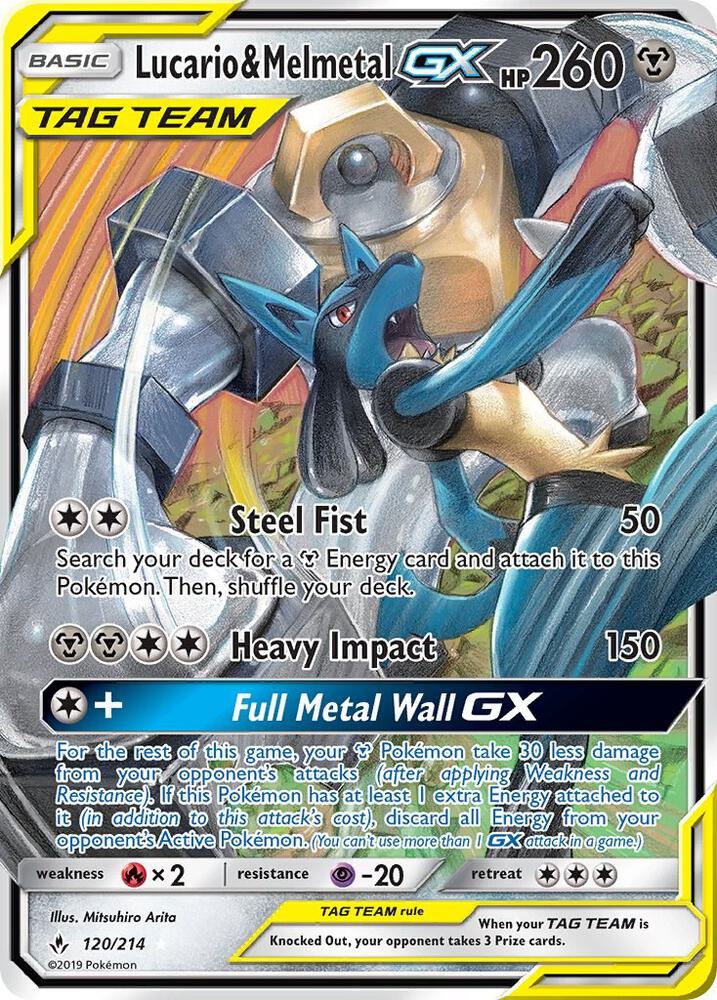 Pokemon: Lucario & Melmetal GX - SM - Unbroken Bonds - VGMX