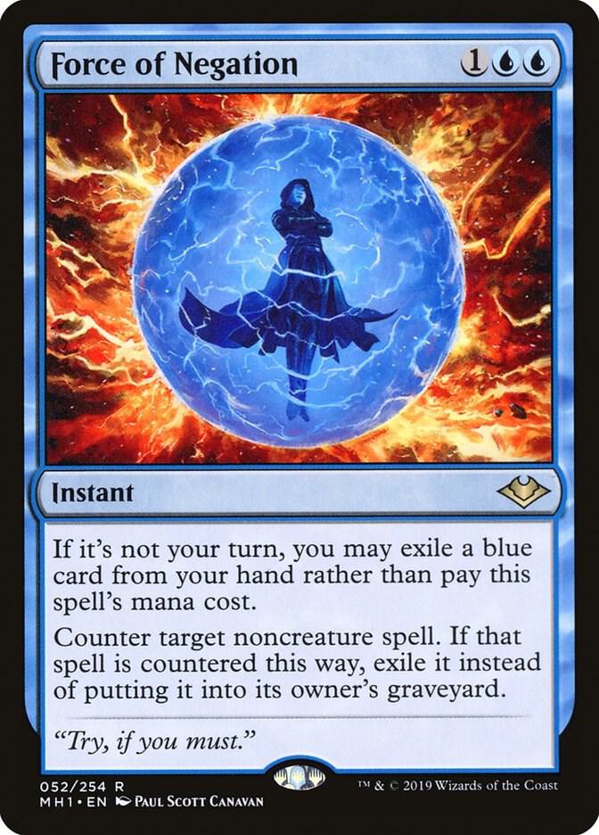 Magic: The Gathering: Force of Negation - Modern Horizons - VGMX