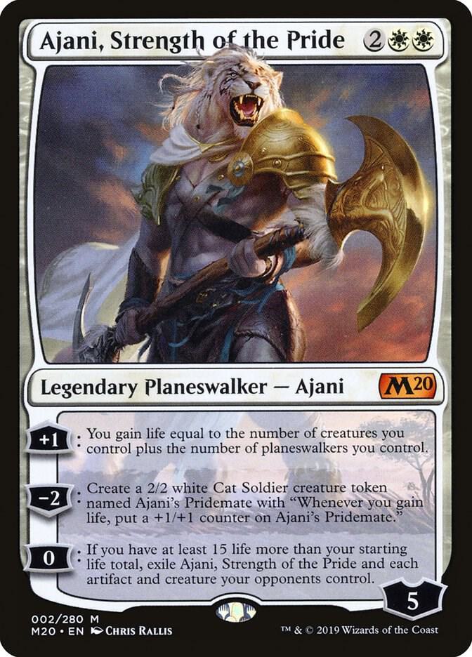 Magic: The Gathering: Ajani, Strength of the Pride - Core Set 2020