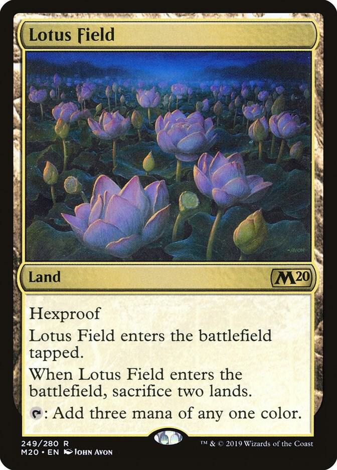 Magic: The Gathering:  Lotus Field - Core Set 2020 - VGMX
