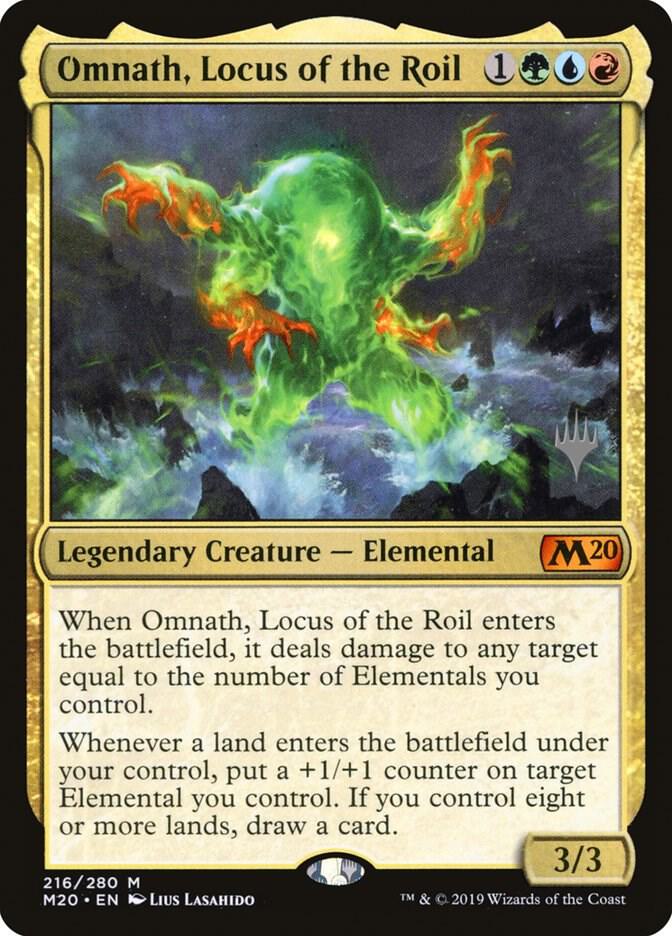 Magic: The Gathering: Omnath, Locus of the Roil - Promo Pack: Core Set 2020