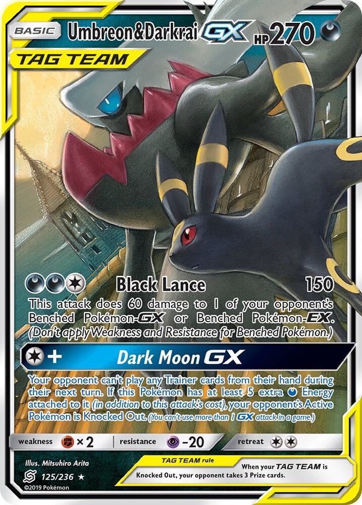 Umbreon & Darkrai GX - SM - Unified Minds (SM11)