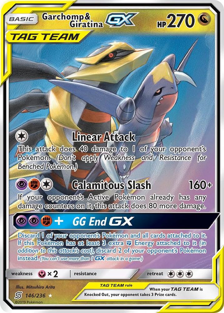 Pokemon: Garchomp & Giratina GX - SM - Unified Minds - VGMX