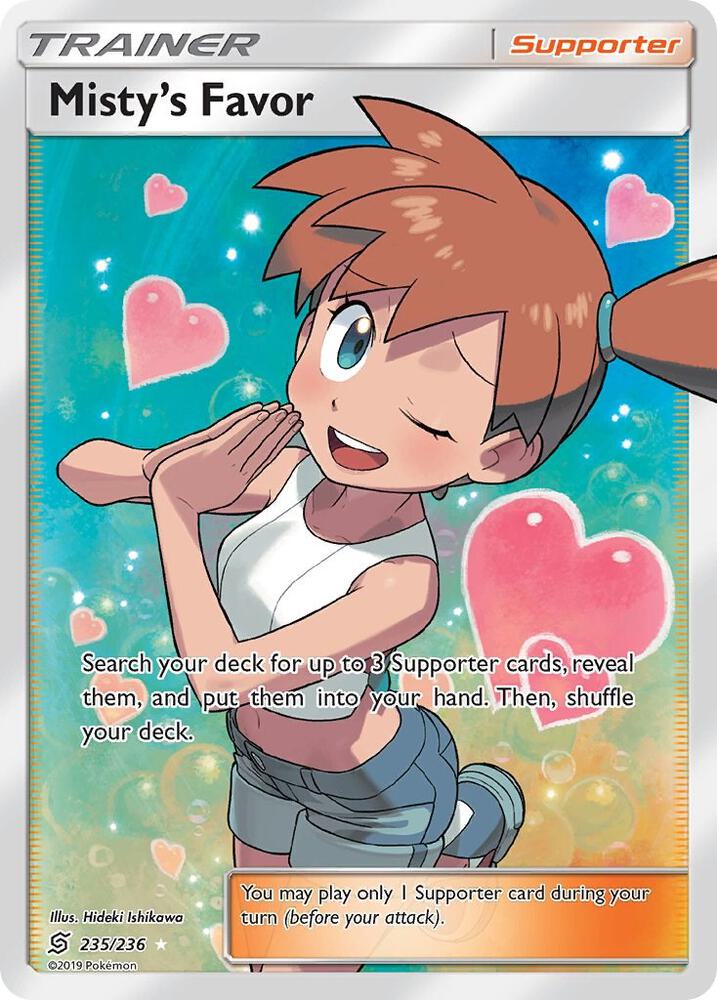 Misty's Favor (Full Art) - SM - Unified Minds (SM11)