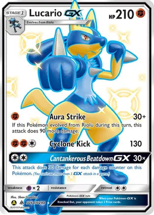 Lucario GX - Hidden Fates: Shiny Vault (HIF:SV)