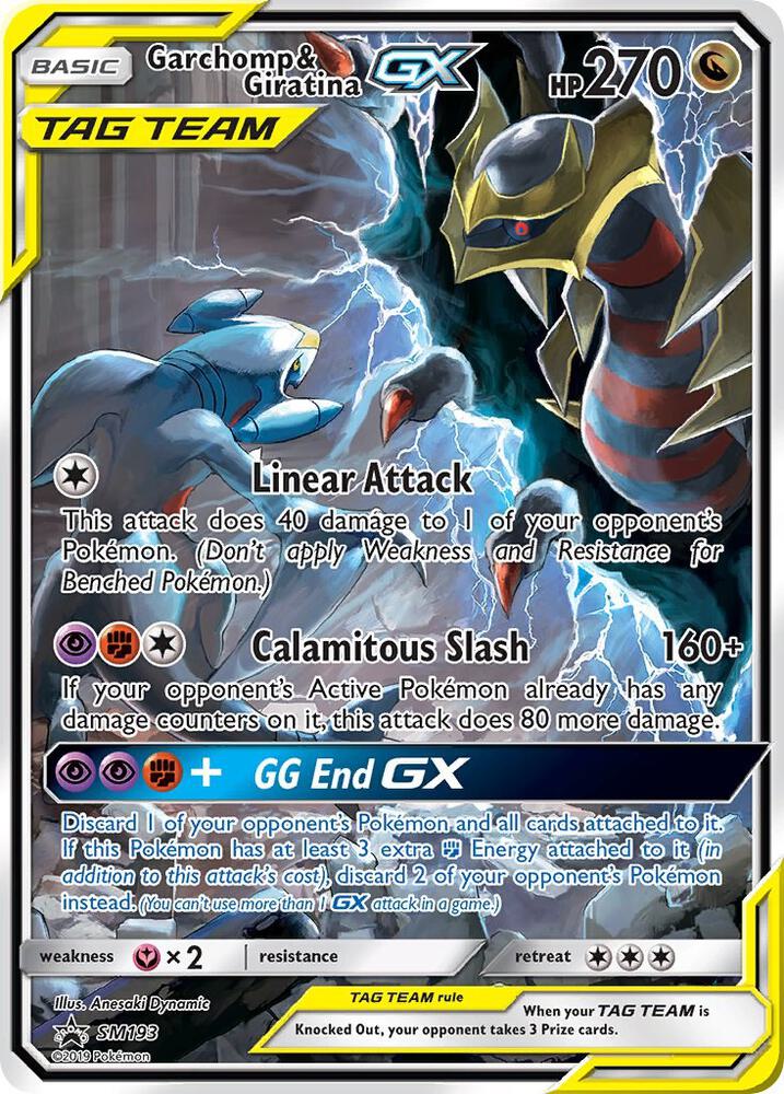 Pokémon: Garchomp & Giratina GX - SM193 - SM Promos - VGMX