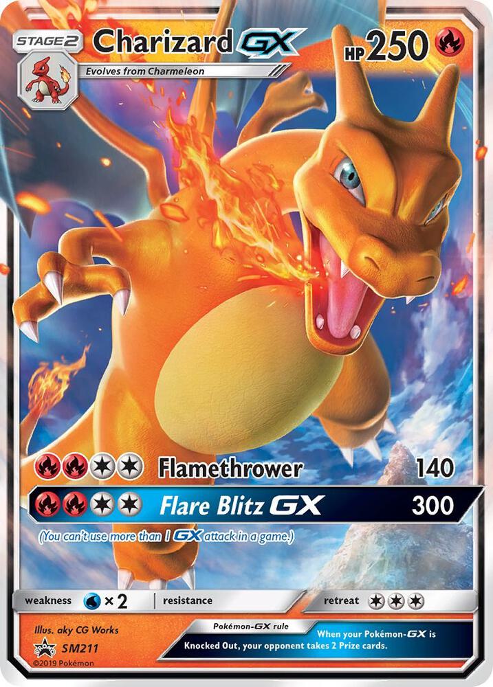 Pokémon: Charizard GX - SM211 - SM Promos - VGMX