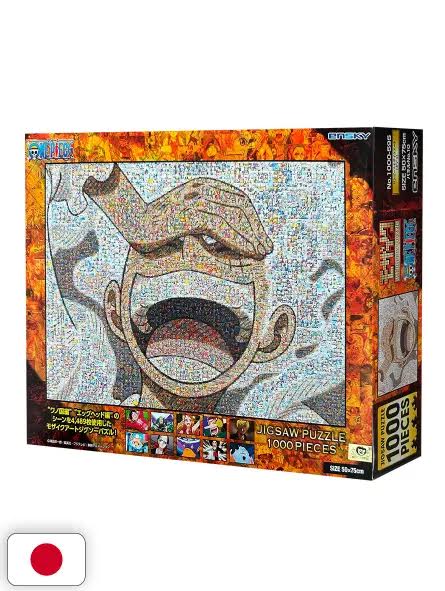 One Piece Gear 5 Monkey D. Luffy Mosaic Art Jigsaw 1000 Piece Puzzle - VGMX