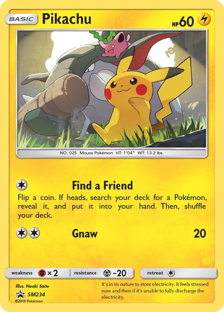 Pokemon: Pikachu - SM234 - SM Promos - VGMX