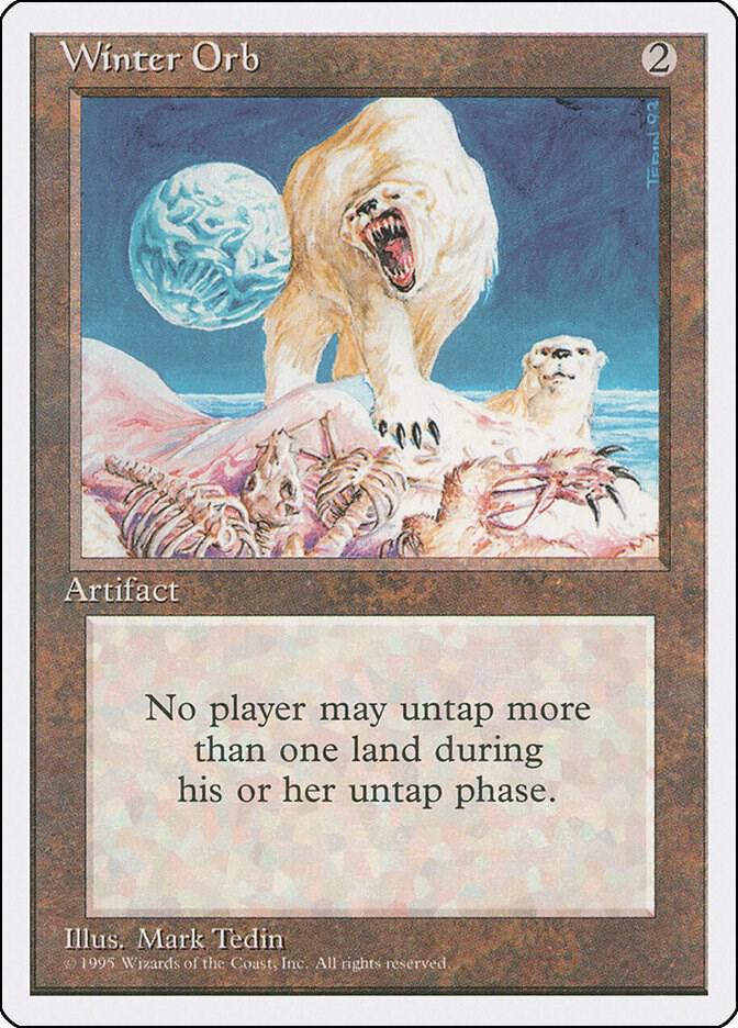 Magic: The Gathering: Winter Orb - Fourth Edition - VGMX