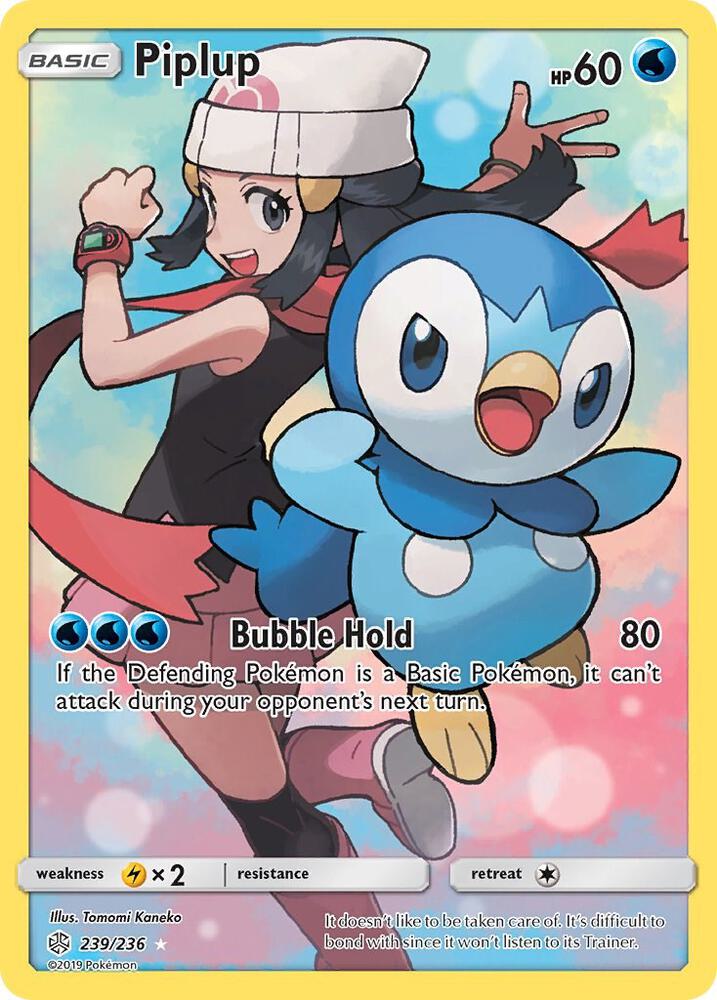 Pokemon: Piplup 239/236 - Cosmic Eclipse - VGMX
