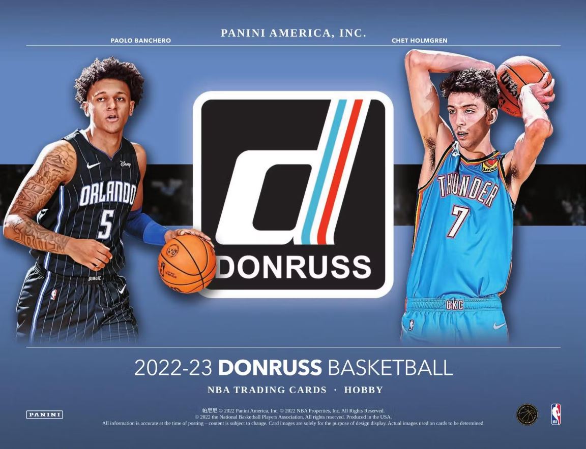 2022-23 Panini Donruss Basketball Hobby Box - VGMX