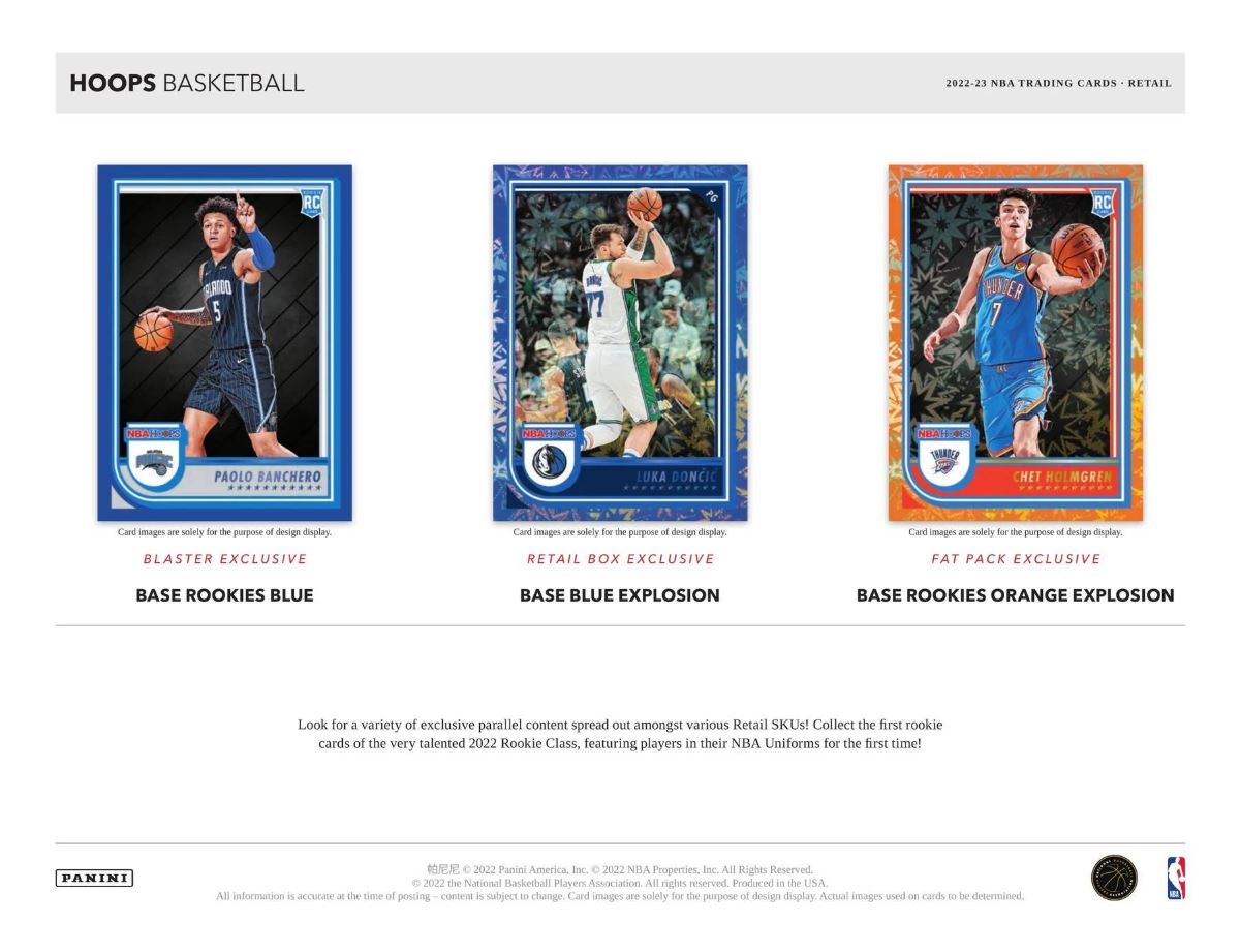 2022-23 Panini Hoops Basketball Fat Pack - VGMX