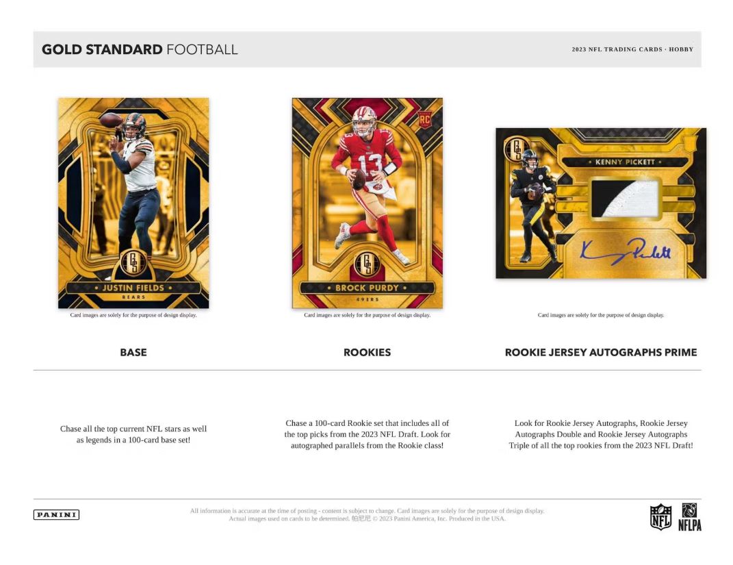 2023 Panini Gold Standard Football Hobby Box - VGMX